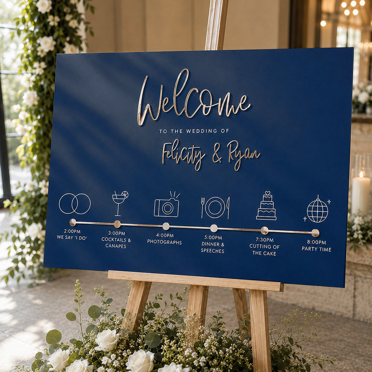 Felicity Welcome Sign