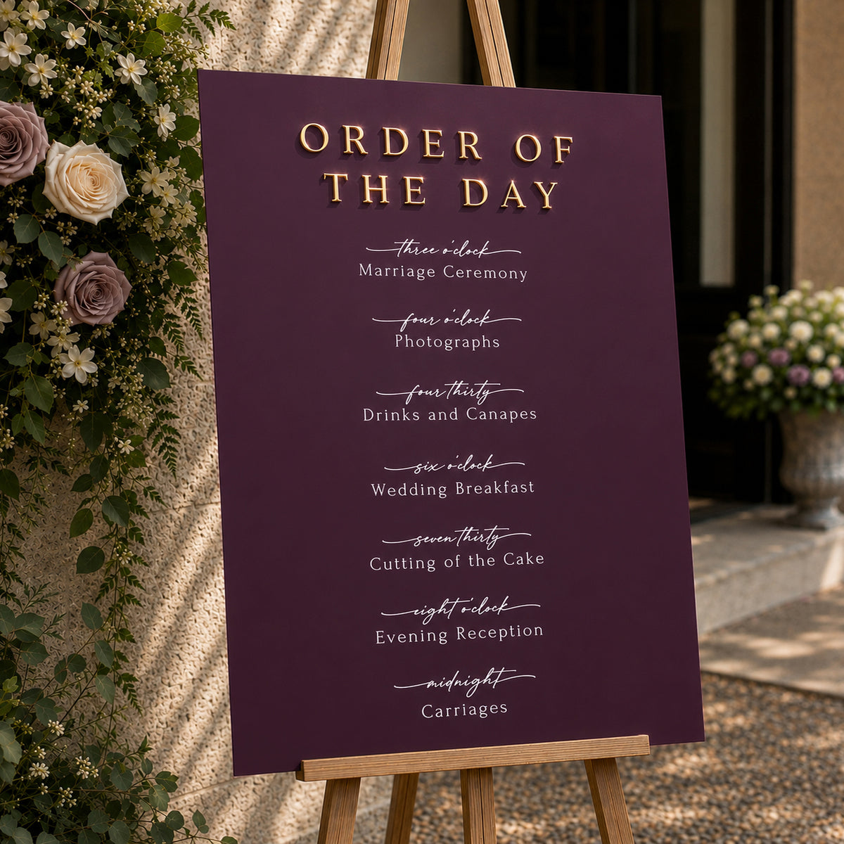 Maisie Order of the Day