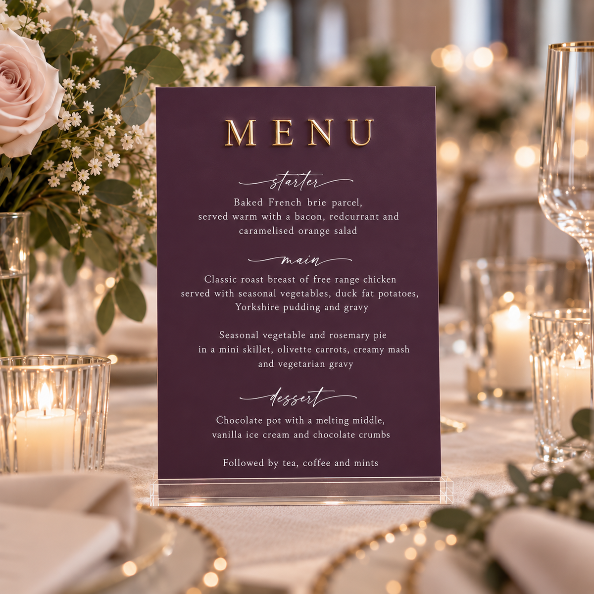 Maisie Menu