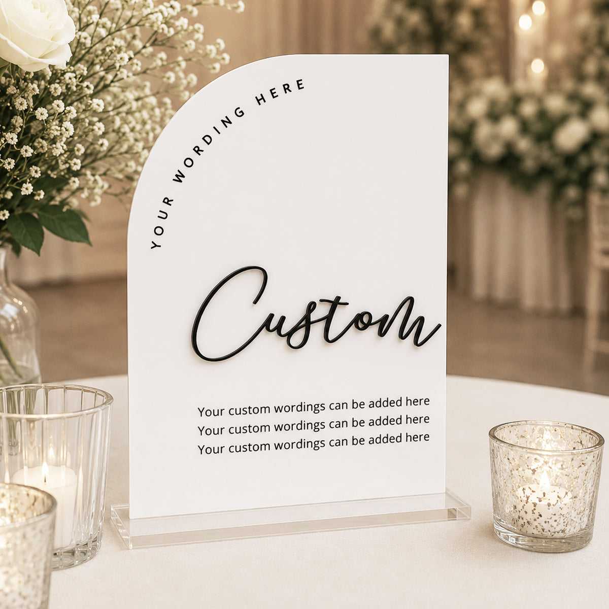 Arden Custom Sign