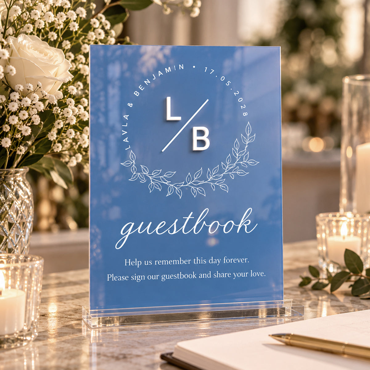 Layla Guestbook Sign