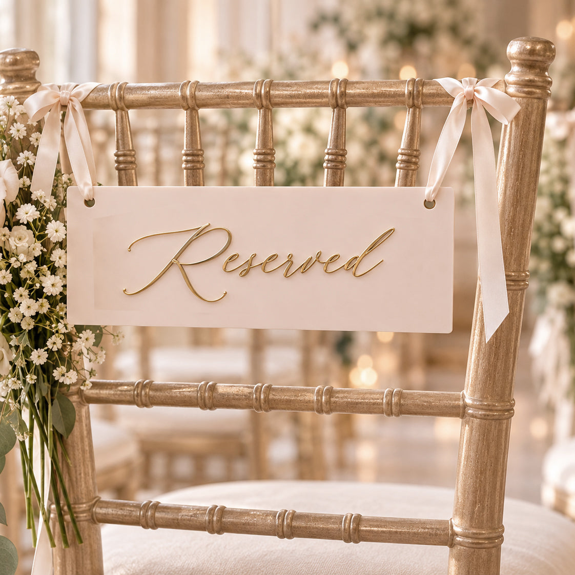 Hattie Reserved Sign