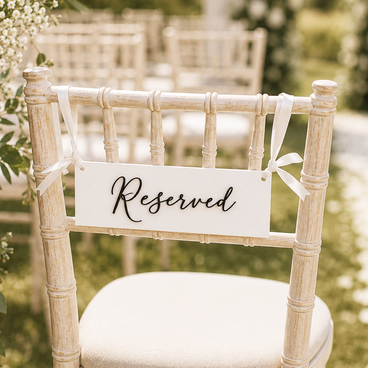 Arden Reserved Sign
