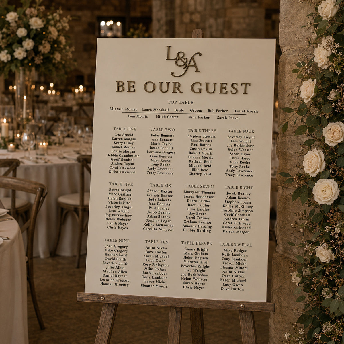 Sloan Seating Plan