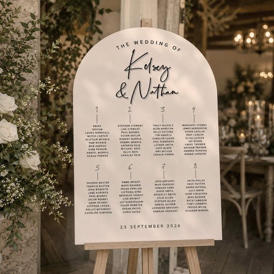 Kelsey Seating Plan