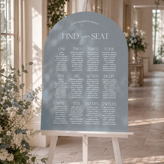 Violet Seating Plan