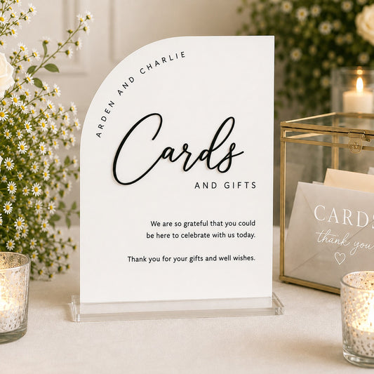 Arden Cards and Gifts Sign