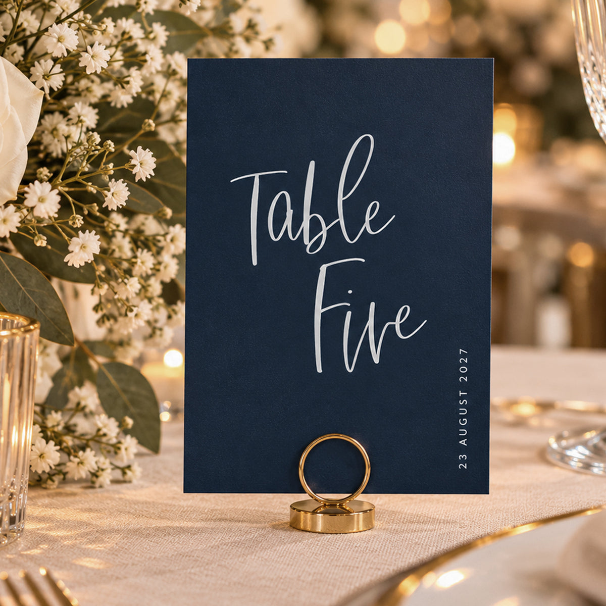 Felicity Card Table Name / Number