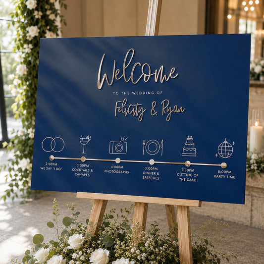 Felicity Welcome Sign