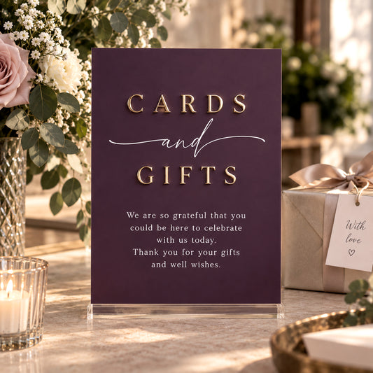 Maisie Cards and Gifts Sign