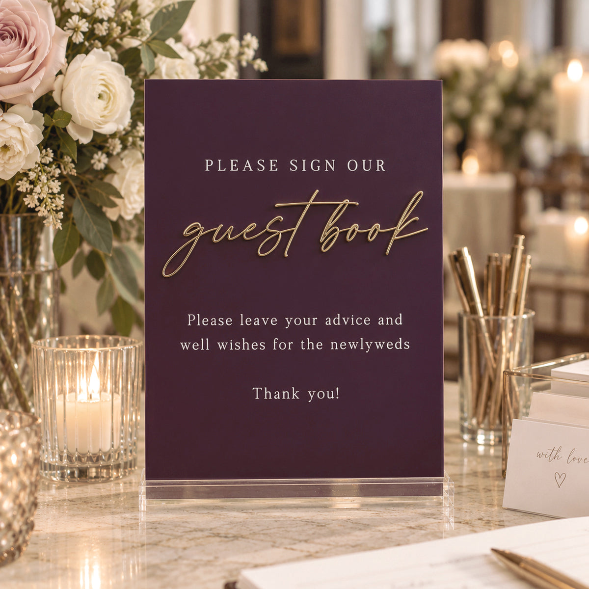 Maisie Guestbook Sign