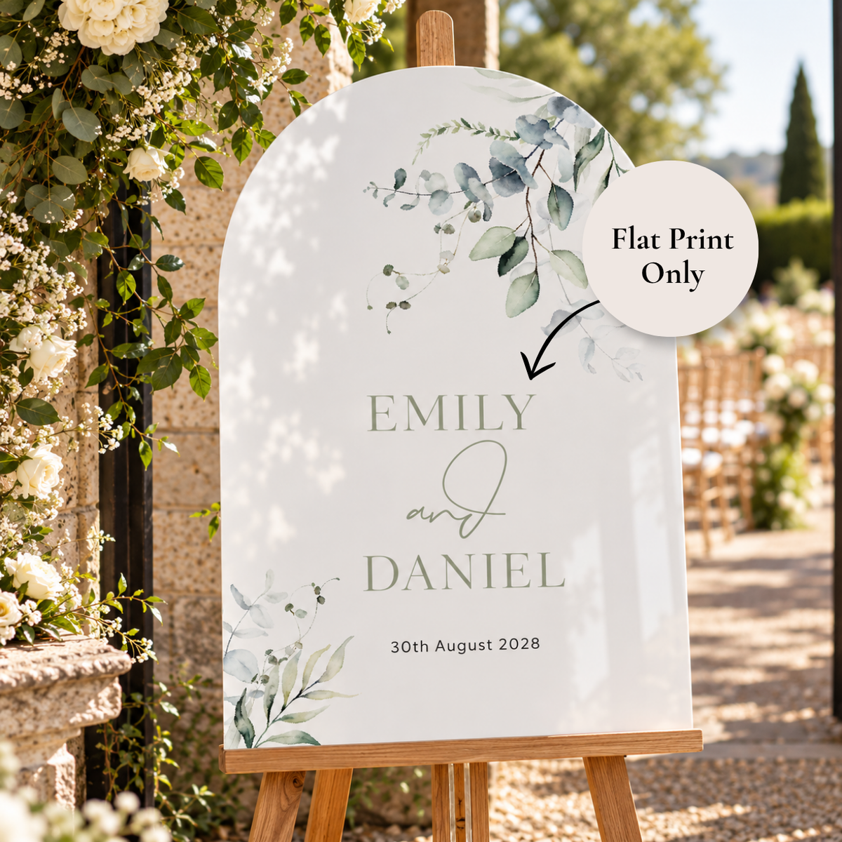 Eden Welcome Sign