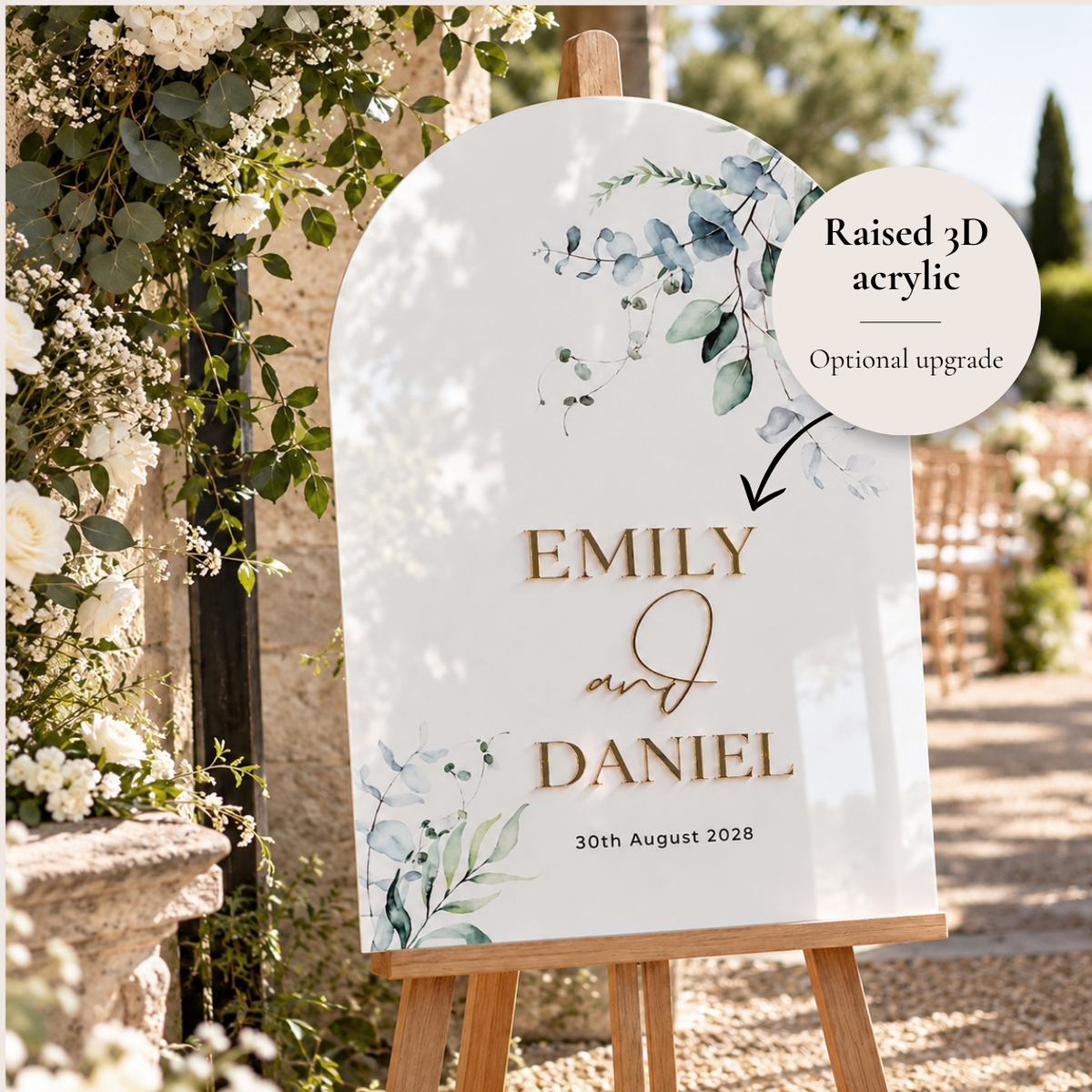 Eden Welcome Sign