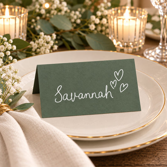 Hattie Place Card Setting