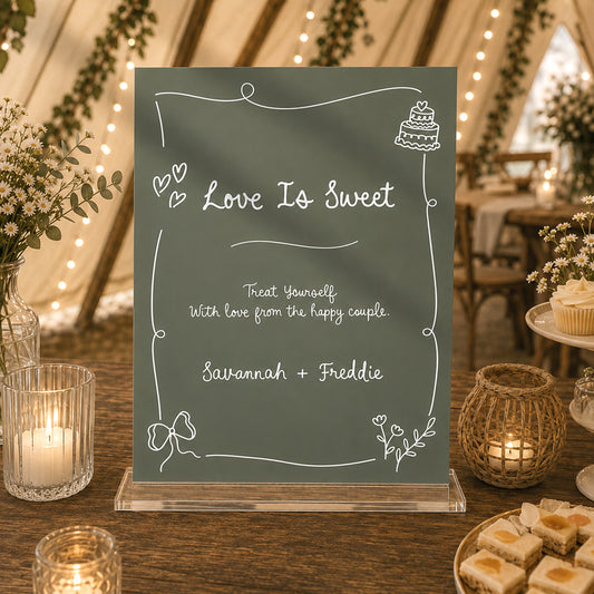 Savannah Sweet Treat Sign