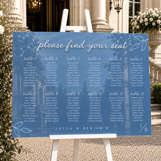 Layla Seating Plan