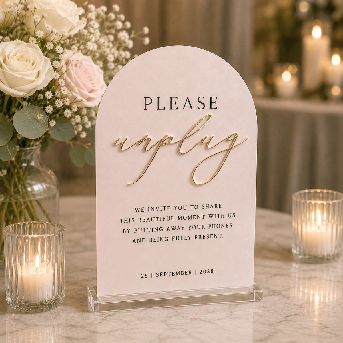Hattie Unplugged Sign