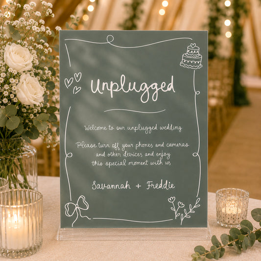 Savannah Unplugged Sign