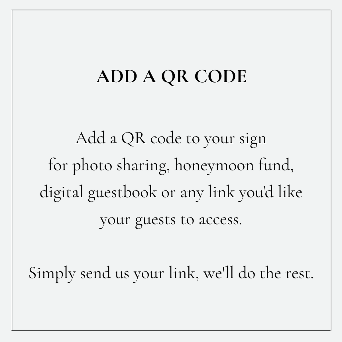 Hattie Cards and Gift Sign