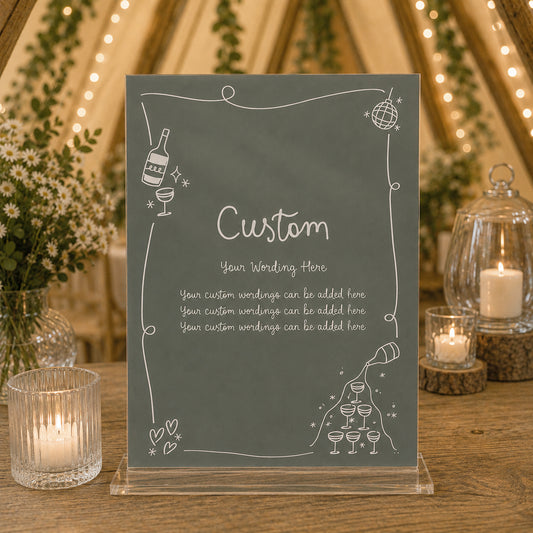 Savannah Custom Wording
