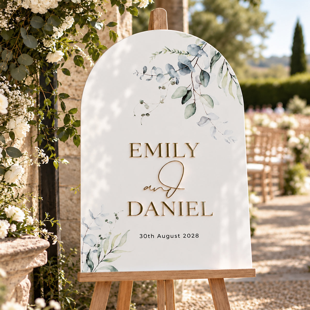 Eden Welcome Sign