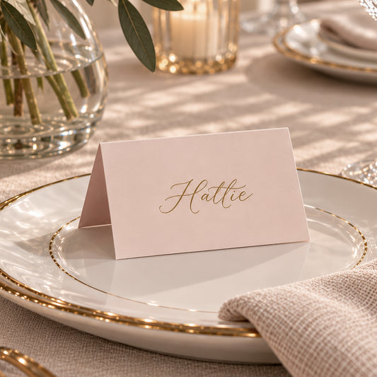 Hattie Place Card Setting