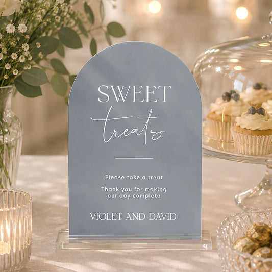 Violet Sweet Treat Sign