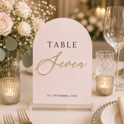Hattie Table Number / Name