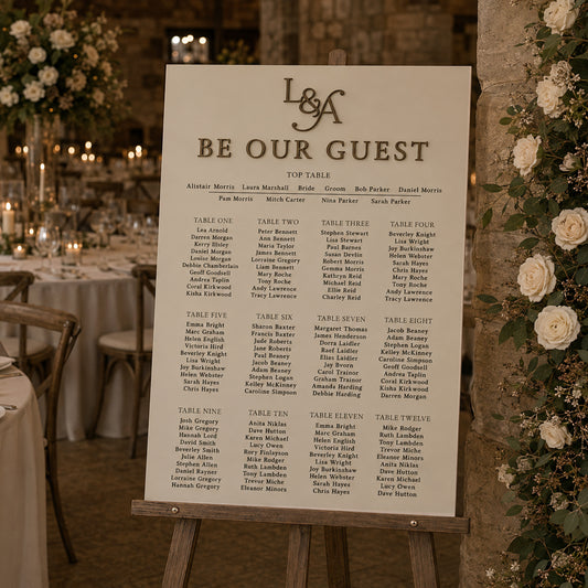 Sloan Seating Plan